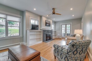 Living Room | 1st Floor | Fireplace