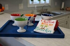 Fully equipped kitchen