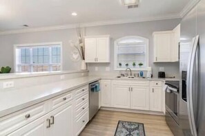 Fully equipped kitchen for all of your culinary needs