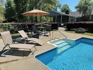 Relax by the pool!