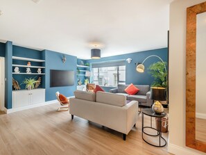 Living area | Station Street Apartment, Cockermouth