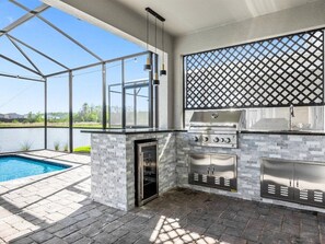 Summer Kitchen at Patio Area