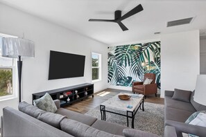 Living Room
Smart big screen TV