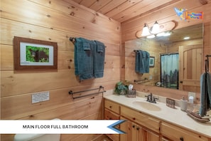 Main floor bathroom