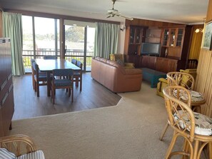 Living and dining area