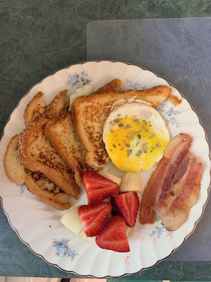 Repas de petit déjeuner
