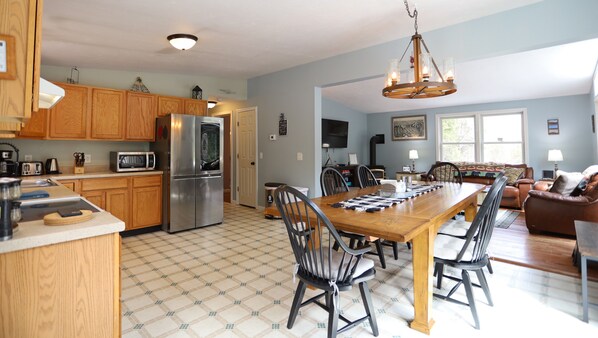 Kitchen and Dining Area