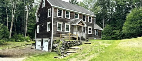 Arrive to total privacy on over 5 acres