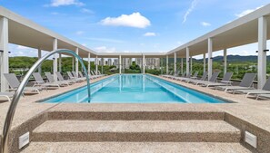 Rooftop pool