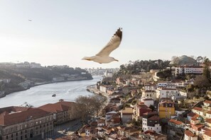 View over the riverside