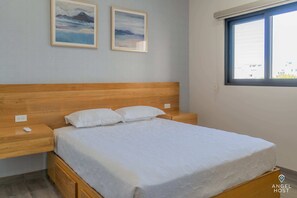 Each bedroom has a lovely queen bed