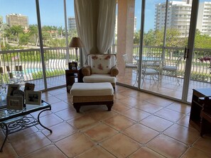 Main Living Space out to Balcony
