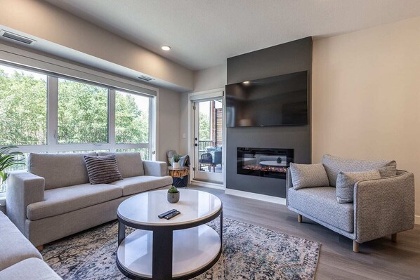 Spacious living area