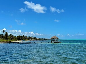 View to the north from the dock