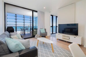 Settle in with a book or take an afternoon nap on a snug sofa bed listening to the waves. 



