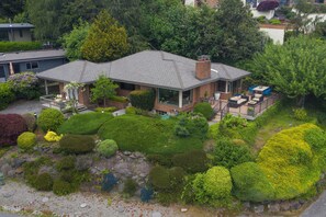 Aerial View of the house