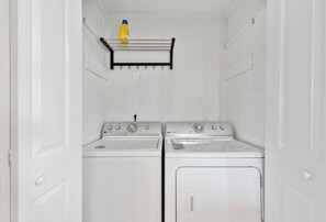 Never underestimate the convenience of a washer & dryer in your unit.