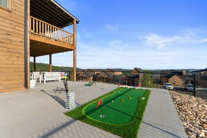 A lot of outdoor activities to enjoy right at the side of the property