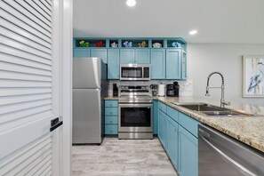 Upgraded coastal kitchen
