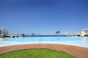 Beachfront pool