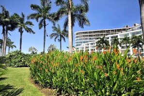 Beautiful greenery and flowers