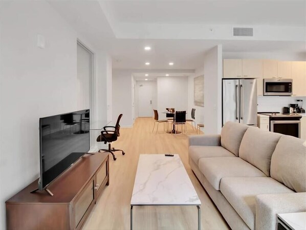 Navy Yard Washington 1 Bedroom Living Room