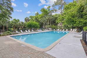 Take a refreshing dip in the community pool or venture out to explore the resort's pristine beaches and world-class amenities.