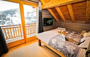 Drift to sleep in a comfortable bed after a wonderful day outside.