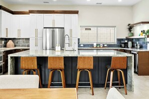 Kitchen island seating for four