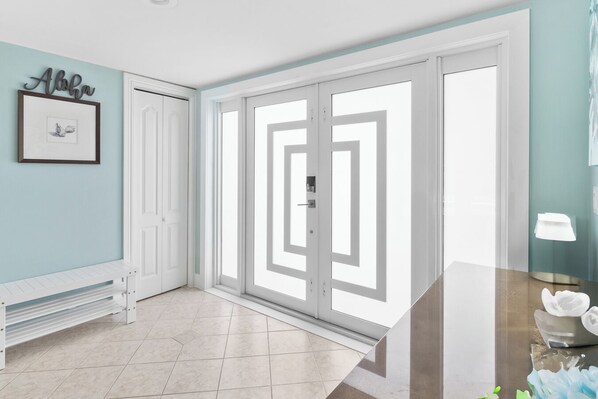 Front door entrance