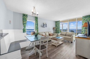 Ocean Views From Dining & Living Rooms Of The Beach