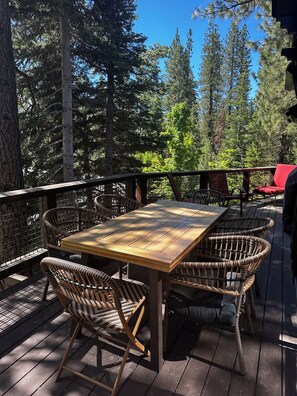 Deck off of the Living Room