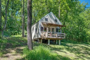 Cabin Exterior | Deck/Balcony | Forest Views