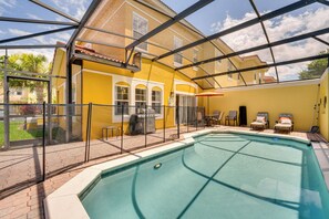 Private Pool | 2-Story Home | Central A/C & Heat | Free WiFi | In-Unit Laundry
