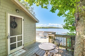 Private Deck | Multi-Level Cabin | Direct Indian Lake Access