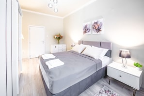 Sleep soundly in our luxurious bedroom with plush pillows, soft linens, and calming decor. A perfect retreat after a day of exploring. Book your stay now!