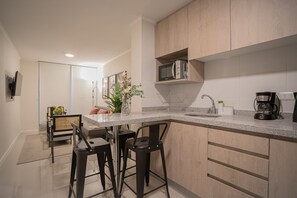 Cocina comedor gourmet para comidas caseras
