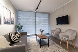 Ambiente acogedor y moderno para relajarse