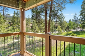 View from private deck