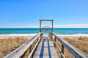 Salty Hammocks Beach Access