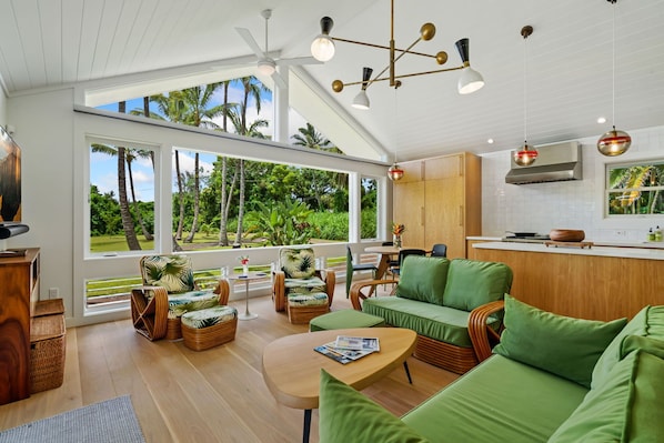 Living Room & Kitchen