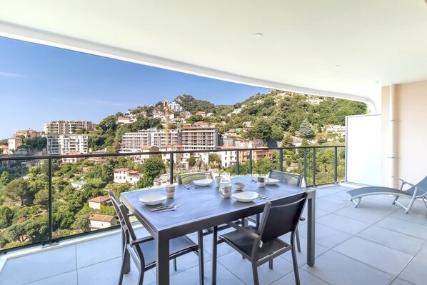 Spacious terrace