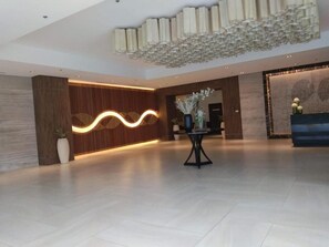 Sala de estar en el lobby