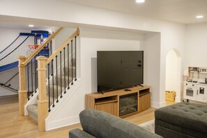 Basement tv/game area