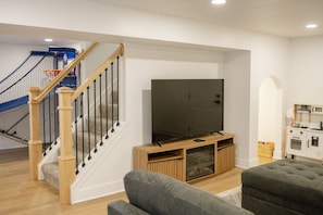 Basement tv/game area