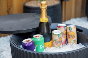 Keep your drinks cool in our Veradek table cooler.