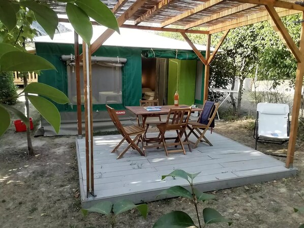 Restaurante al aire libre