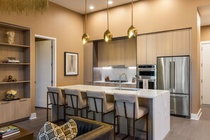 Kitchen fully equipped with all modern amenities