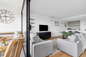 Balcony to Open Living Area