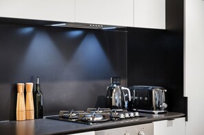 Cook up a feast in the fully equipped kitchen that has quality appliances